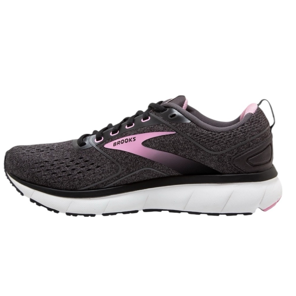 Brooks Transmit 3  Restart Women's Running Shoes - Black and Pink Size 8